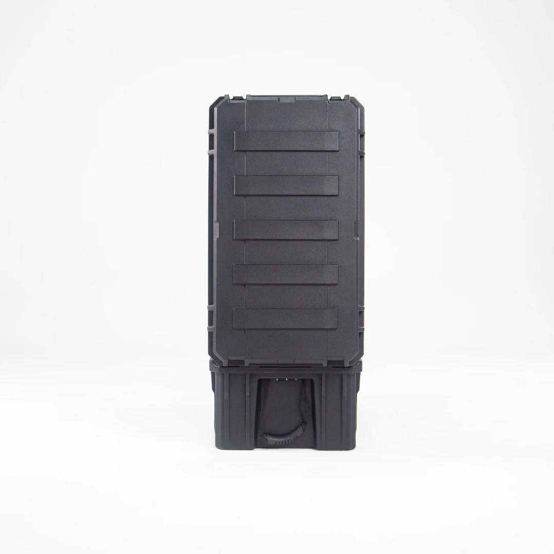 大型105Lプラスチック特殊屋根スーツケースカーゴストレージ