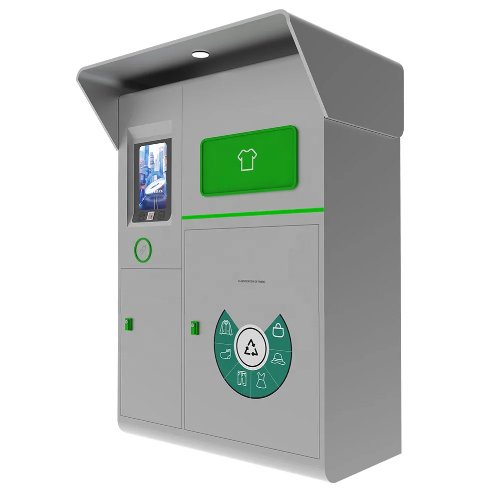 Intelligent Recycling Box Smart Donation Bin Smart Clothes Recycling Waste Bin