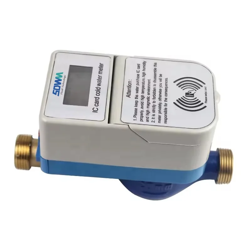 Smart Prepaid Meter Software Not Blue Tooth Water Meter 9001 with Auto Shut off
