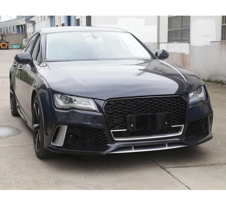 工場出荷車A7 S7 C7.5アップグレードRS7スタイルフロントバンパー