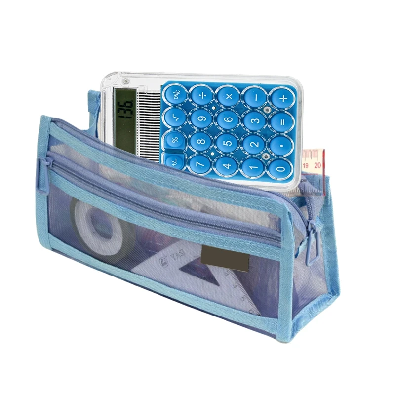 Wholesale Transparent Candy Fashion Mini Portable Small Calculator Portable Office Primary School Student Calculator