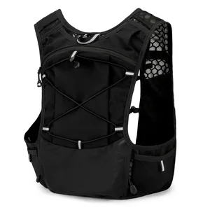 Custom Logo 2L/3L Hydration Backpack for Running Hiking Cycling Reflective Waterproof Lightweight Sports Pack for Men
