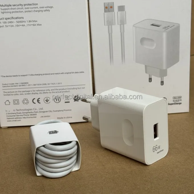 Fasgear Huawei SuperCharge Cable - 3ft 88W Type C Charging Cable For Huawei Phones