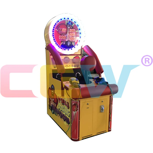 Amusement Boxing Game Arcade Machine Bean Hit Redemption Coin Operated Hit Hammer Game Machine Price