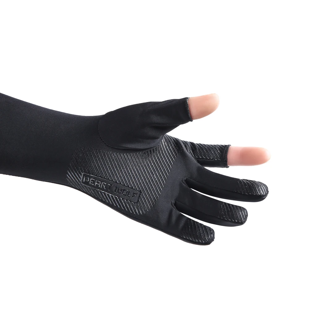 Популярные камуфляжные спортивные быстросохнущие летние велосипедные перчатки с защитой от УФ-излучения, длинными рукавами и полупальцами