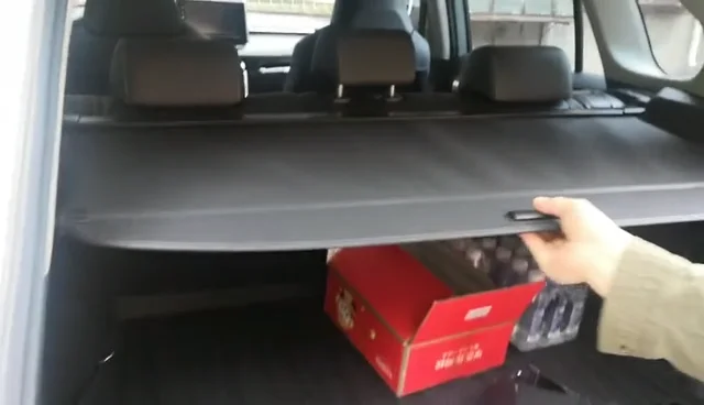 Powerty Retractable Cargo Cover For 2016-2020 Kia Sorento - Trunk Shade With Extra Flaps (No Gap)