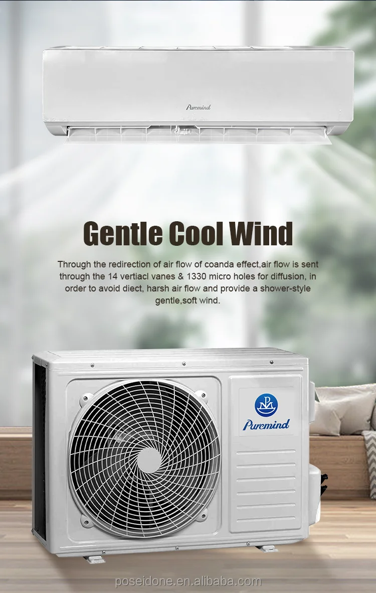 Gree Inverter Wall Mounted Air Conditioner Manufacturer 18000 Btu Light