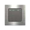 Stainless Steel 3-Gang Switch