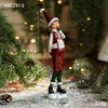 Red Thinking Little Girl Ornament