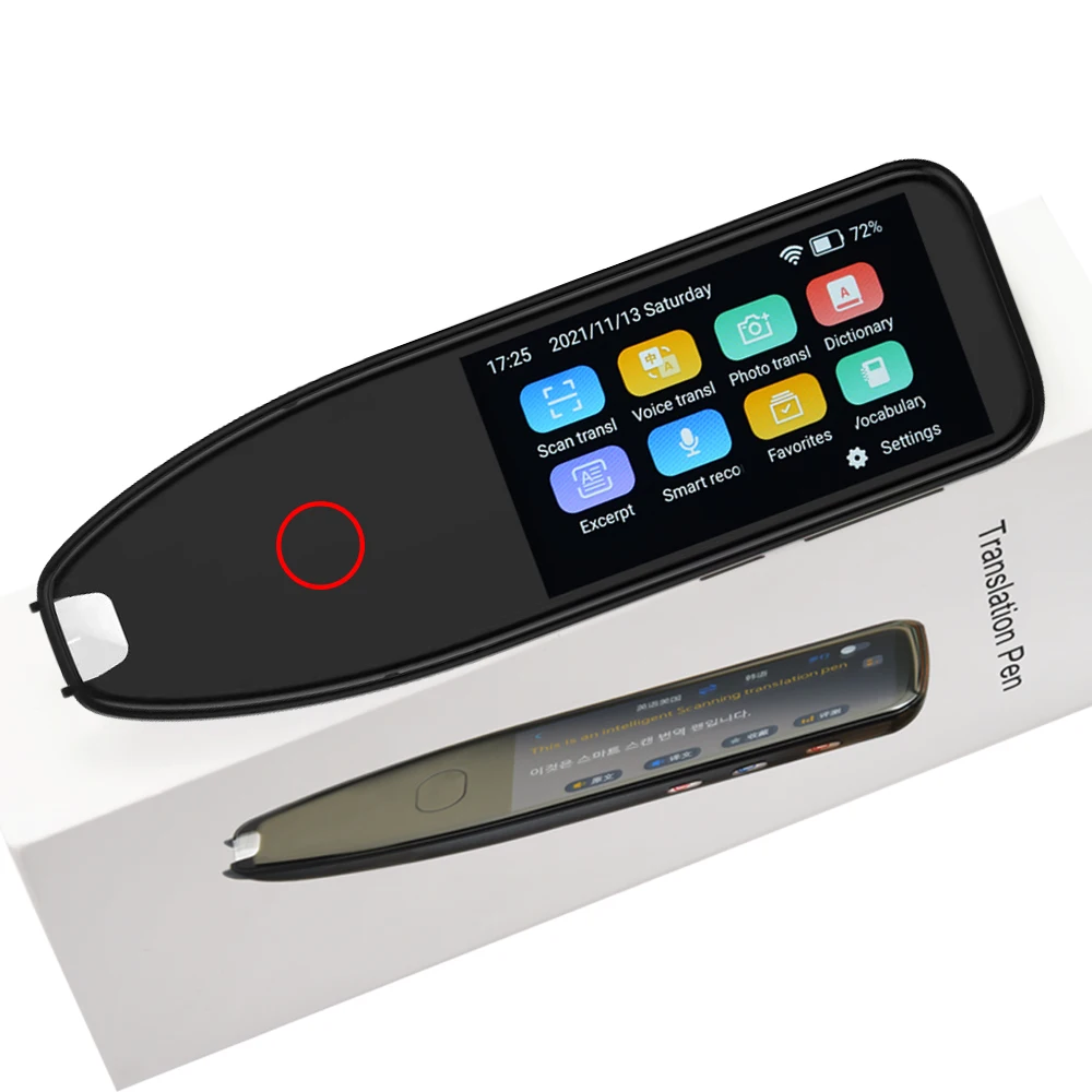 Factory Price Portable Children Learning Device Portable Voice Translation Pen Scan Translator