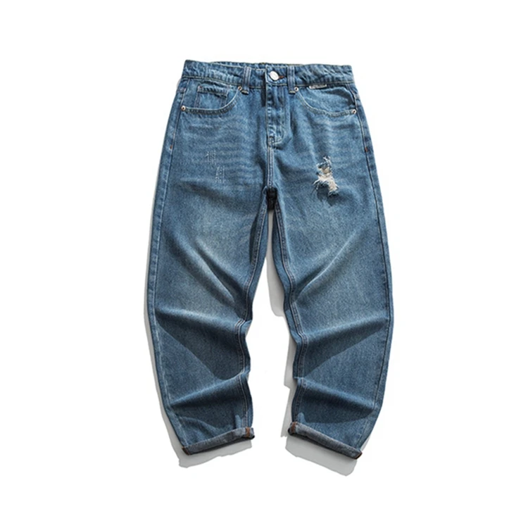 Vaqueros Rectos Rasgados Para Hombre,Jeans Con Diseño De Logotipo  Personalizado,Duraderos,2022 - Buy Los Hombres Jeans Personalizados,Vaqueros  Rectos Hombre,2021 De Los Hombres Pantalones Vaqueros Product on Alibaba.com