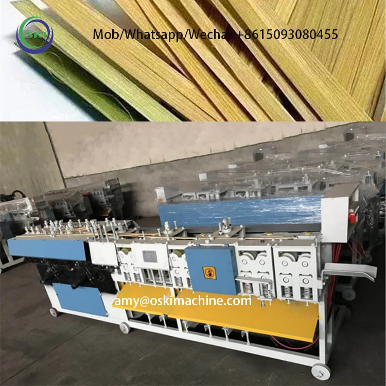 Автоматическая машина для формирования бамбуковых нитей фиксированная