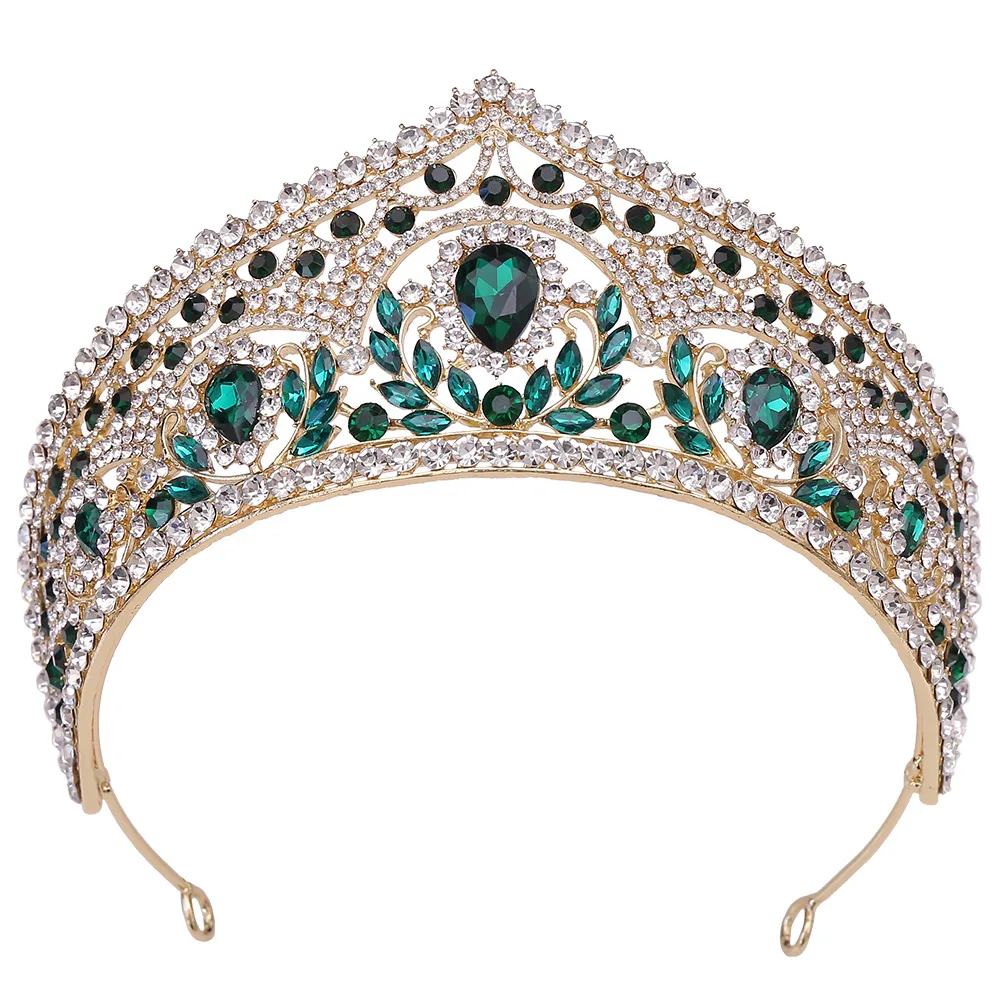 Alloy Bridal Tiaras Rhinestone Luxury Rhinestone Crown  display picture 1