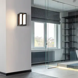 Vertak Modern 12W LED Wall Light Adjustable Beam Angle up and Down Mounted Outdoor Waterproof Cube Wall Lamp