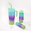 blue to purple to green gradient