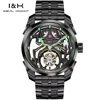 Stainless Steel Black green point