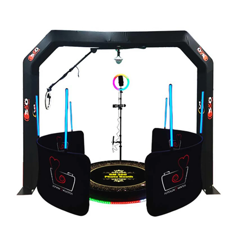 Overhead 360 Photo Booth Vending Machine Sky Top Spinner 360 Photo Booth Poland