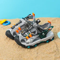 Сандалии Shangzhou OEM для детей, Новое поступление 2021, пляжные детские сандалии с мягкой подошвой для мальчиков