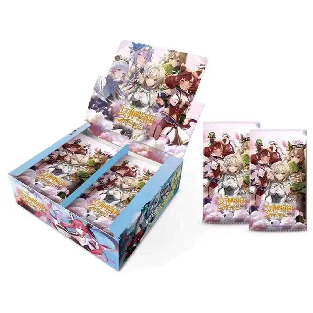 thumbnail image 2 of Goddess Story Doujin Anime Waifu Trading Cards – 20 Cards Box, Girls From All Lifes, 18+ 2 of 5