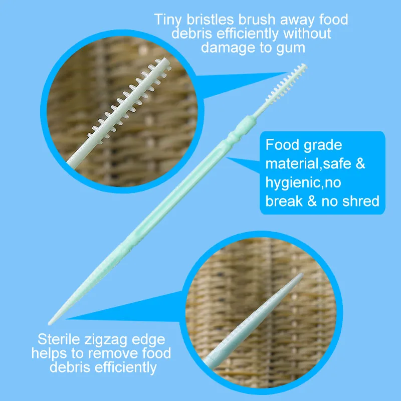 
Индивидуальный логотип на заказ, умный прозрачный контейнер, гибкий пластиковый зубочистка, производители 