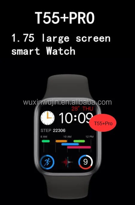 T55PRO SMART WATCH SERIES 6 NEW BOX IN, p1202615 - Melltoo.com