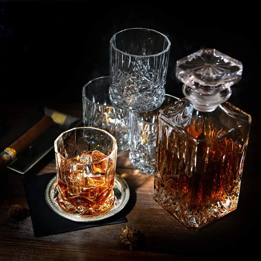 Full crystal. Crystal Bourbon. Whiskey Glass. Minecraft Whiskey.