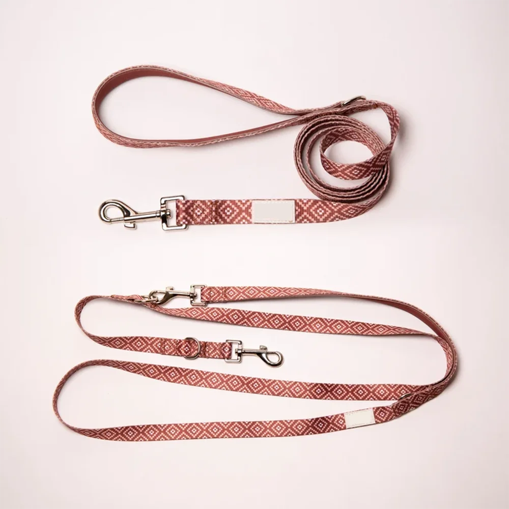 OEM Custom Pattern Dog Harness With Matching Leash Collar No Pull Walking for Small Medium and Large Dogs