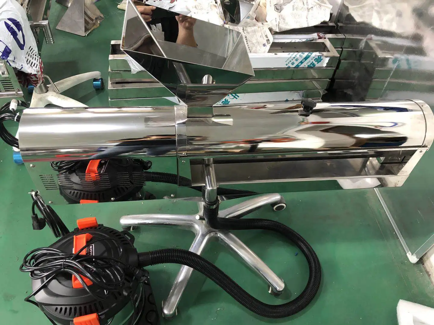 Horizontal Capsule Polishing Machine Tablet Polisher and Sorter JFP-110A Model