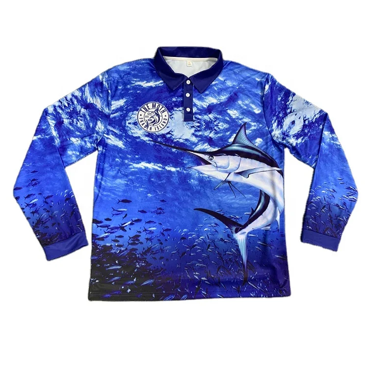 New Style Fishing Wear Custom Blank Fishing Shirts Jerseys Anti