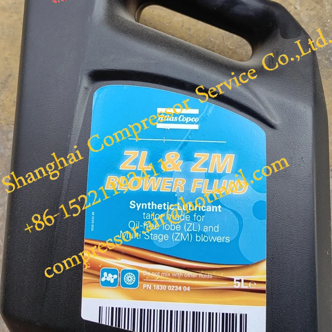 こあら ATLAS COPCO 1830023404 OIL ZL&ZM Blower Fluid 5L EU