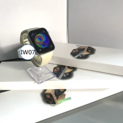 IWO 7 reloj Smartwatch Watch7 new arrivals 2021 io with play series seri serie 7 monitor band IWO7 plus pro max Smart watch