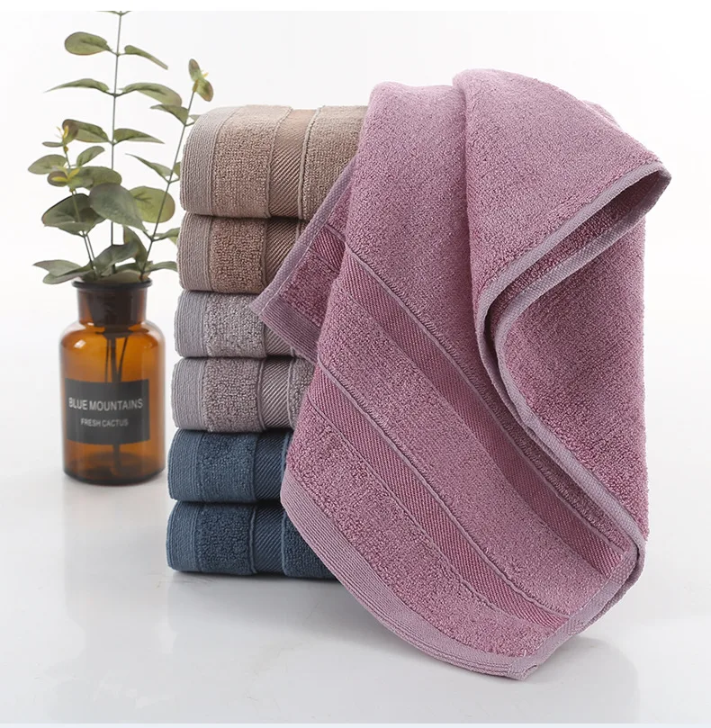 Factory 100% Bamboo Fiber Soft And Absorbent Thick Solid Color Bath Towel 70*140cm Towel factory