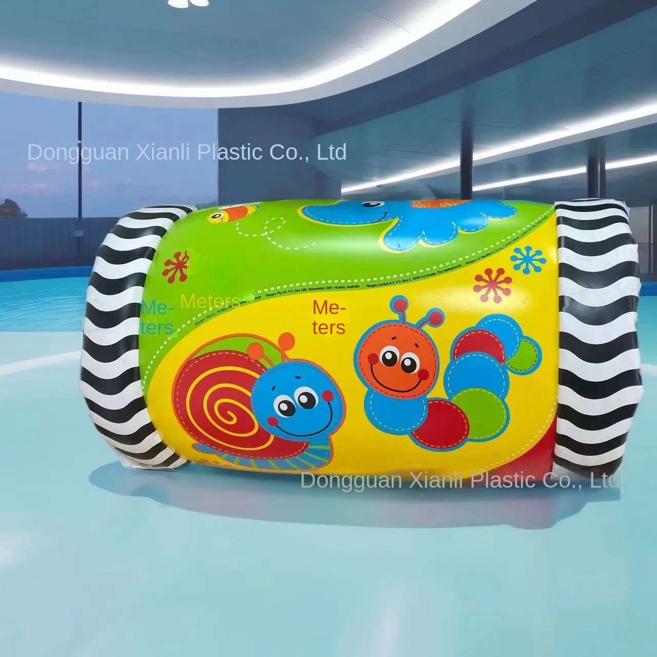 Надувной ролик из ПВХ со встроенным колокольчиком