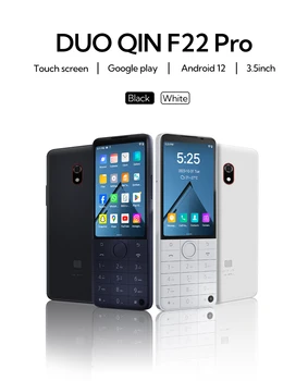 Telefone Duoqin F22 Pro 4G: Câmera 8MP, 3.0