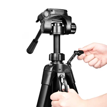 KALIOU 3520 Aluminum Alloy with Phone Holder Lightweight 360 Degree Portable Flexible Tripod detail image
