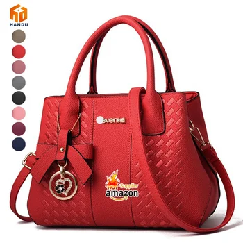 fashion high quality pu leather designer luxury zipper waterproof handbag lady stote bag women hand bags