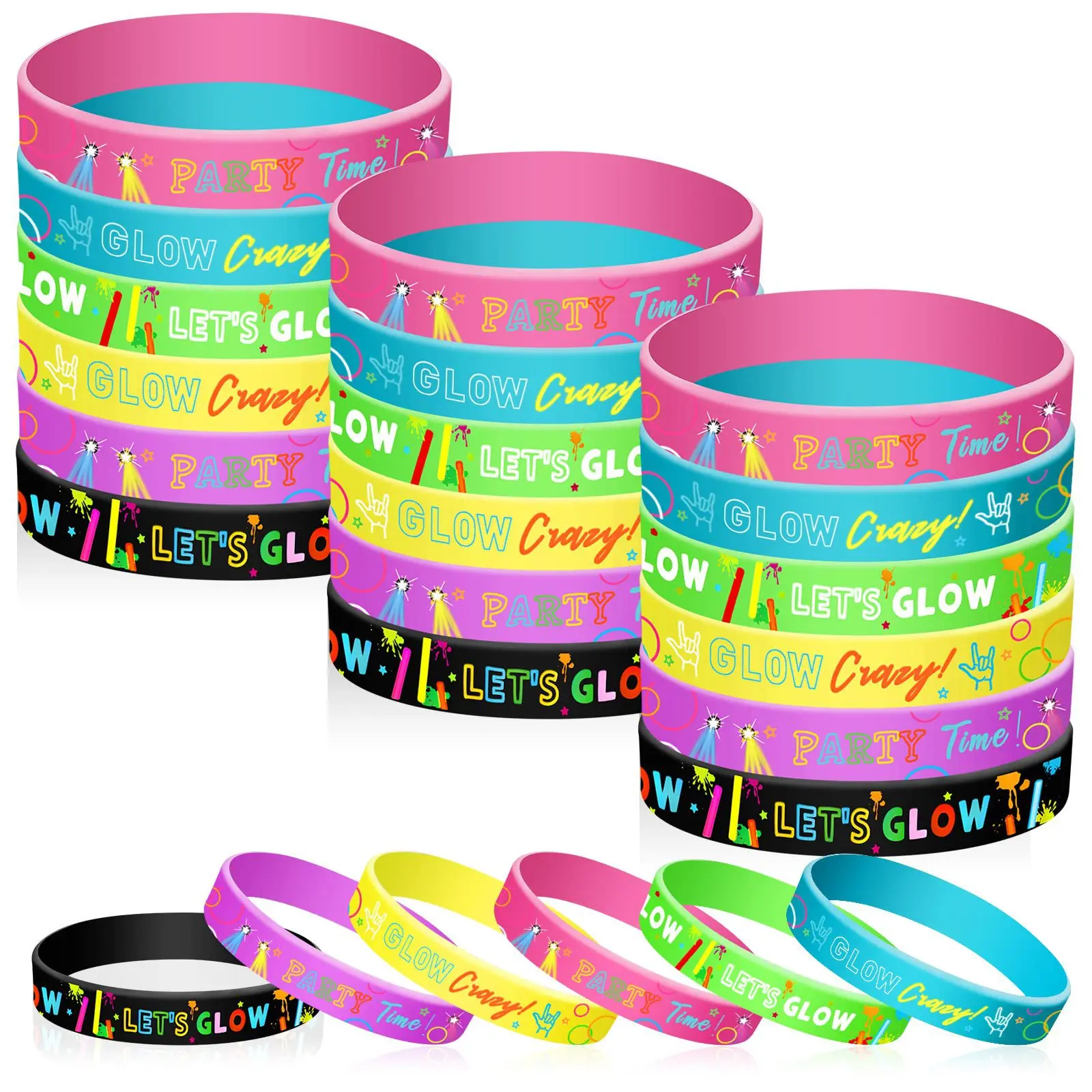 Custom Silicone Bracelets Make Your Own Rubber Wristbands With Message