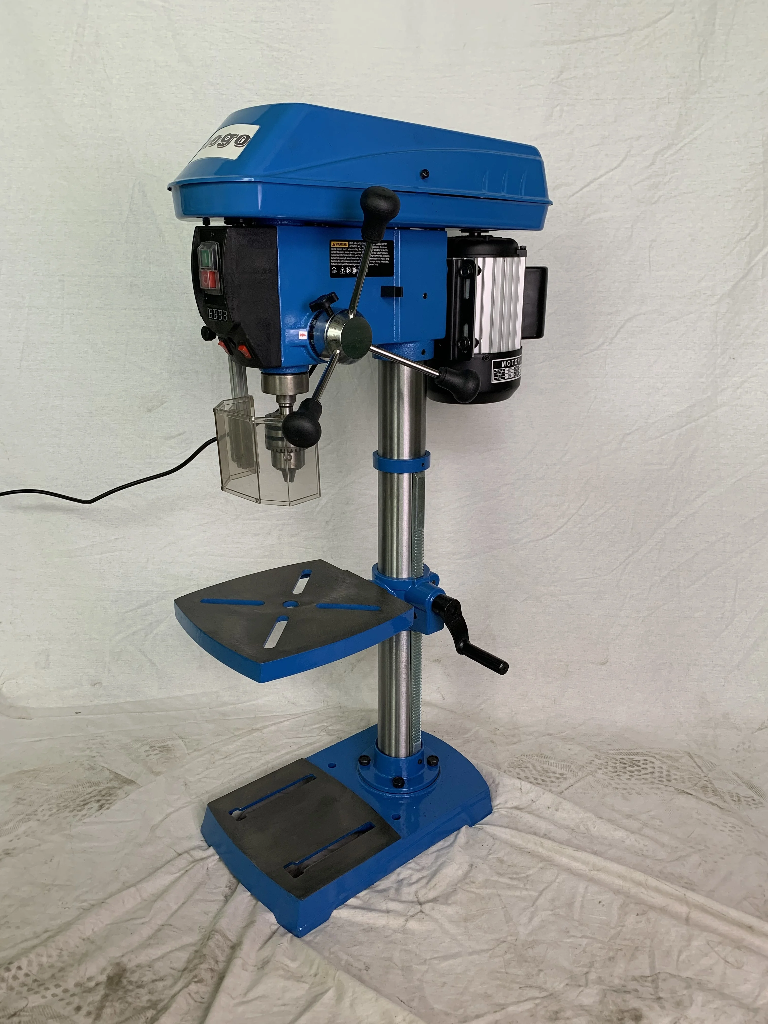 16mm Heavy Duty Variable Speed Drill Press Bench Drill 430mm Swing Variable  Speed Drill Press SP5216VS150