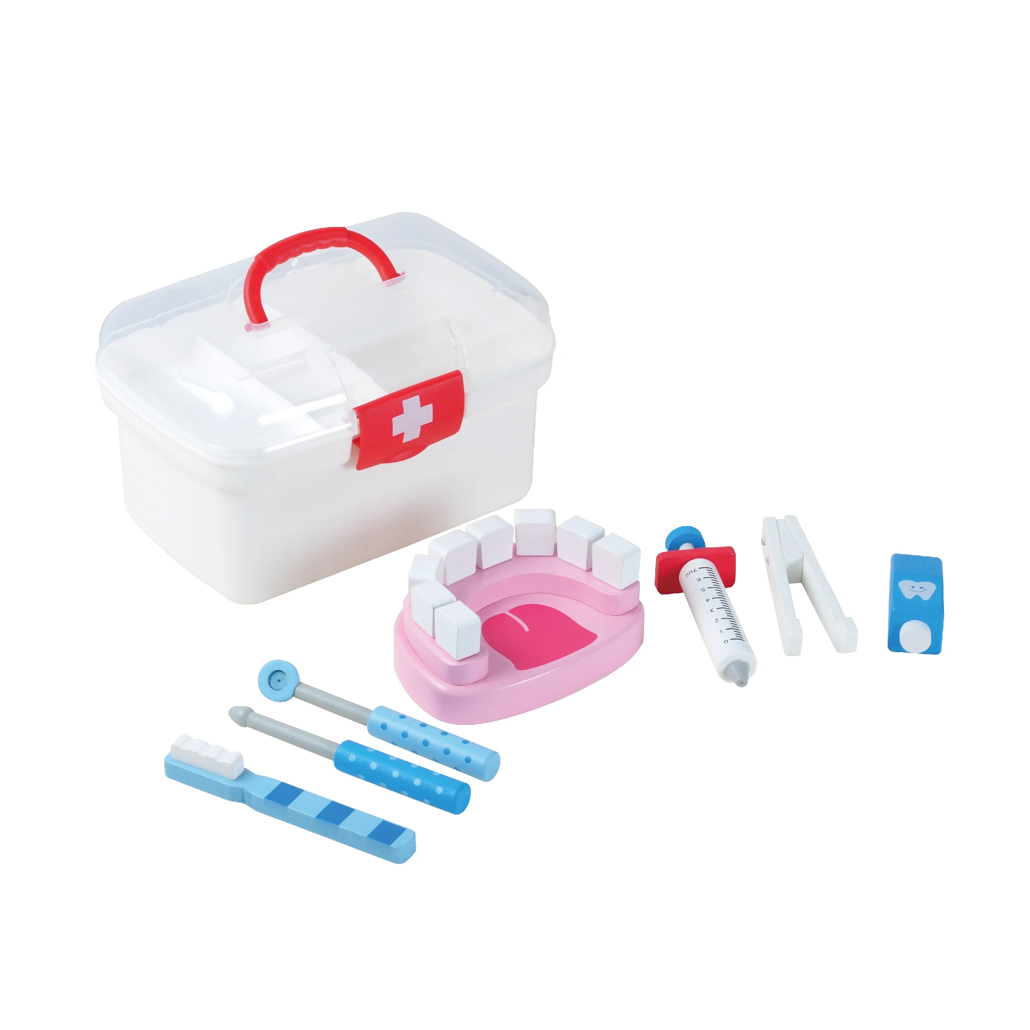 Развивающая Стоматологическая ролевая игра наборы для врачей детская деревянная