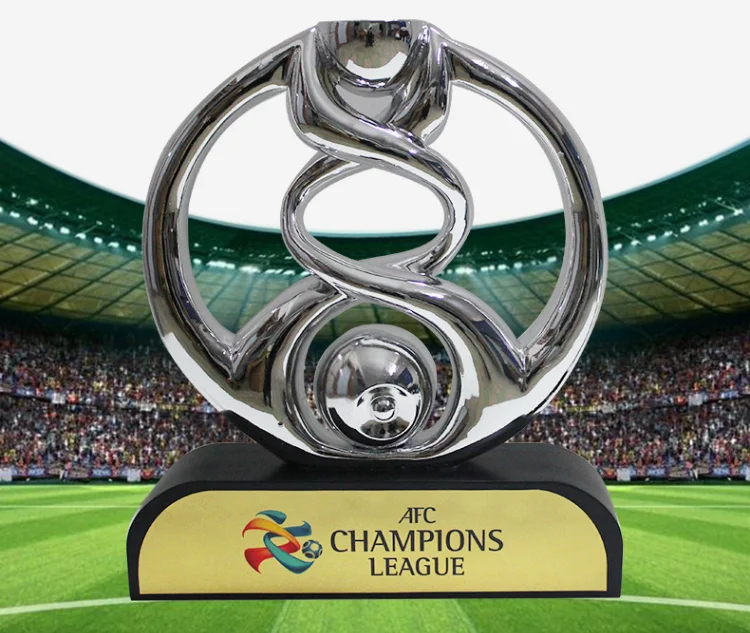 2024 Customized Football Trophy Resin - AFC Champions League