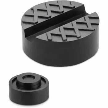 Universal Trolley Floor Rubber Jack Disk Pad Adapter for Car Jack