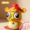 Eye-popping fortune snake-yellow-free silicone buckle