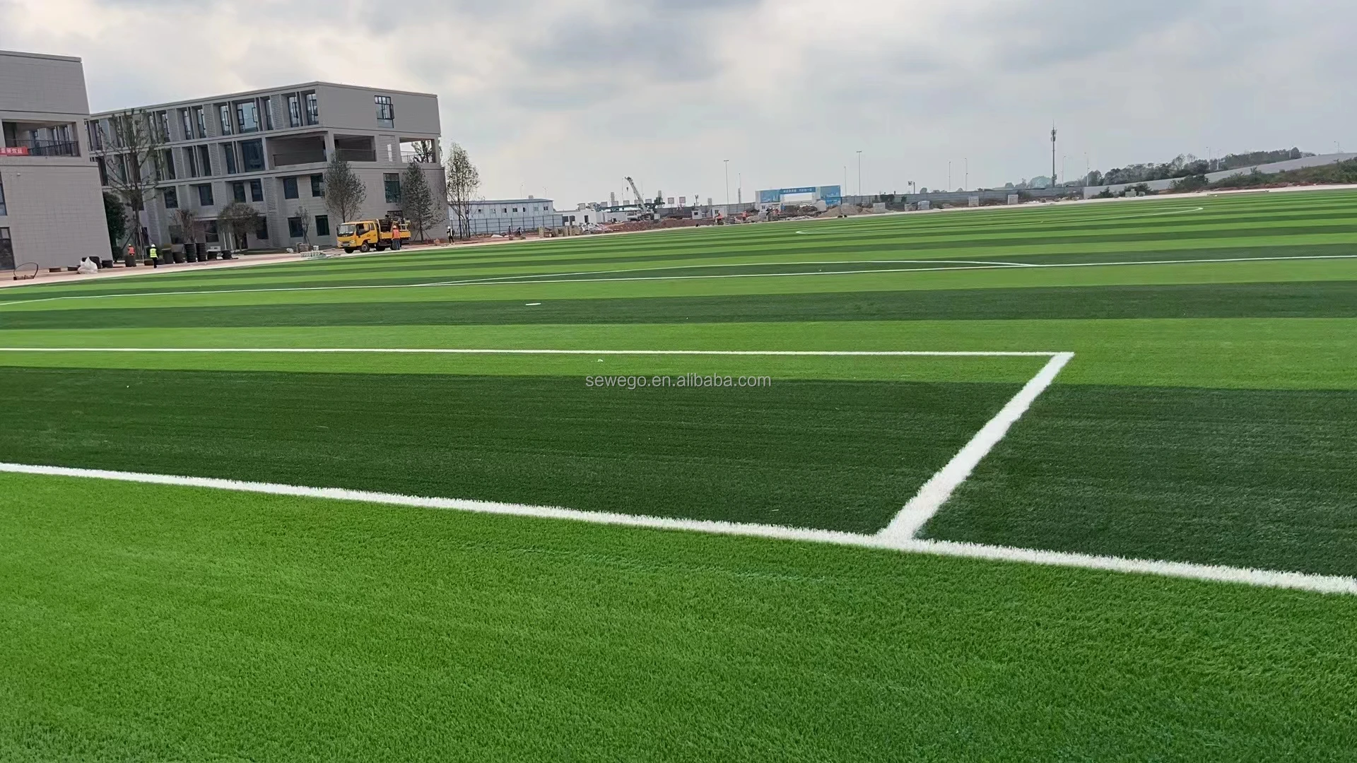 50mm Football Field Synthetic Grass Carpet Green Artificial Grass - Buy ...