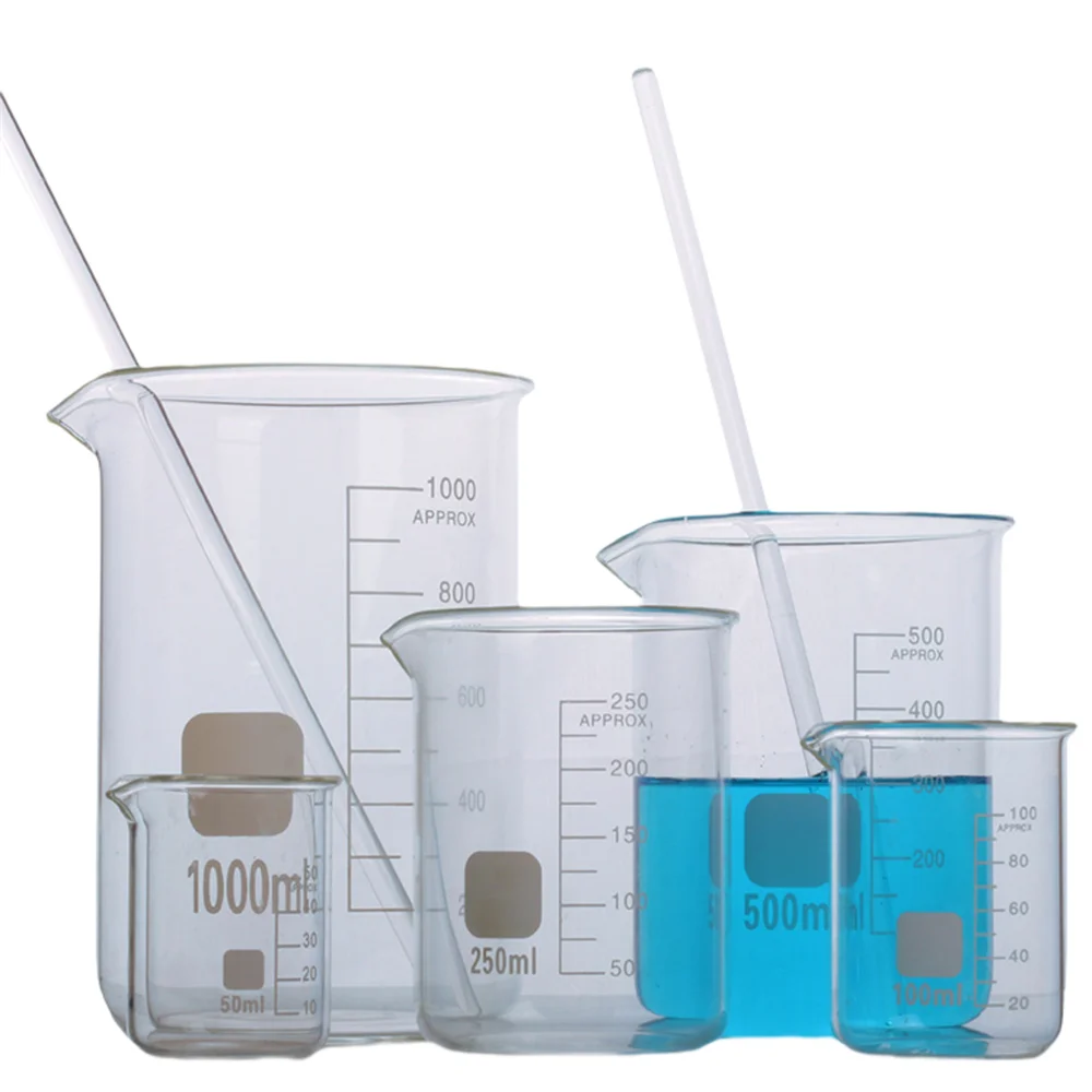 Small Capacity Beaker 15 ML Laboratory Glass Beaker Laboratory Beaker for  Lab Experiments, image size:1000x1000
