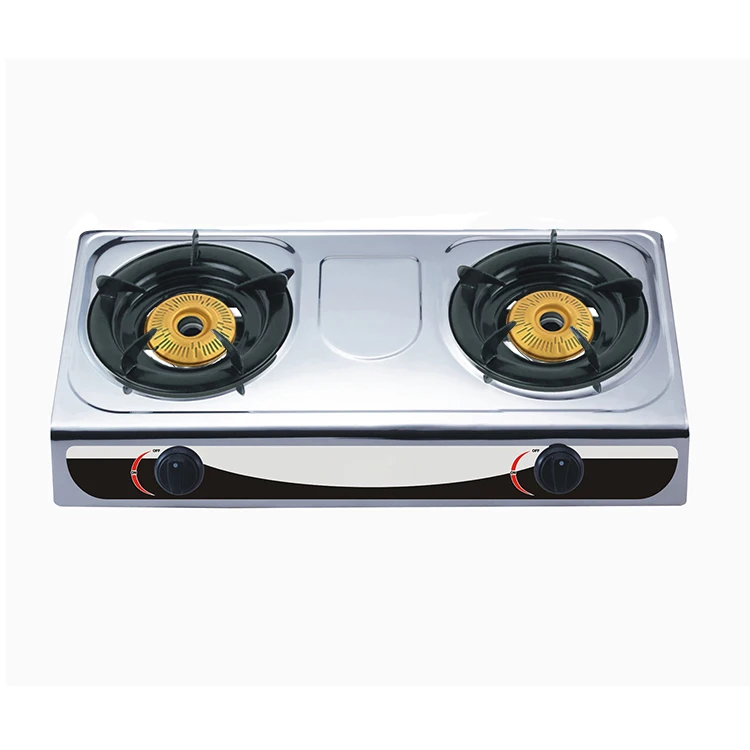 Various Specifications Low Moq Automatic Piezo Ignition Fashion Attractive Design Sunny burner Head Gas Stove