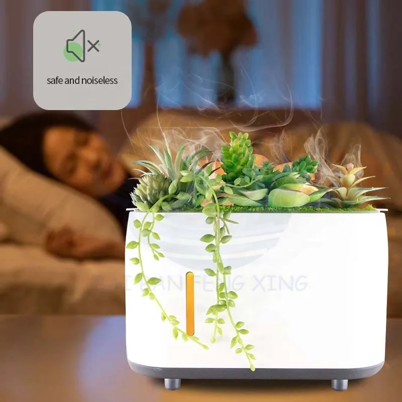 Simulation Plant Humidifier  Musician Large Mist Volume Aroma Fragrance Humidifier 5