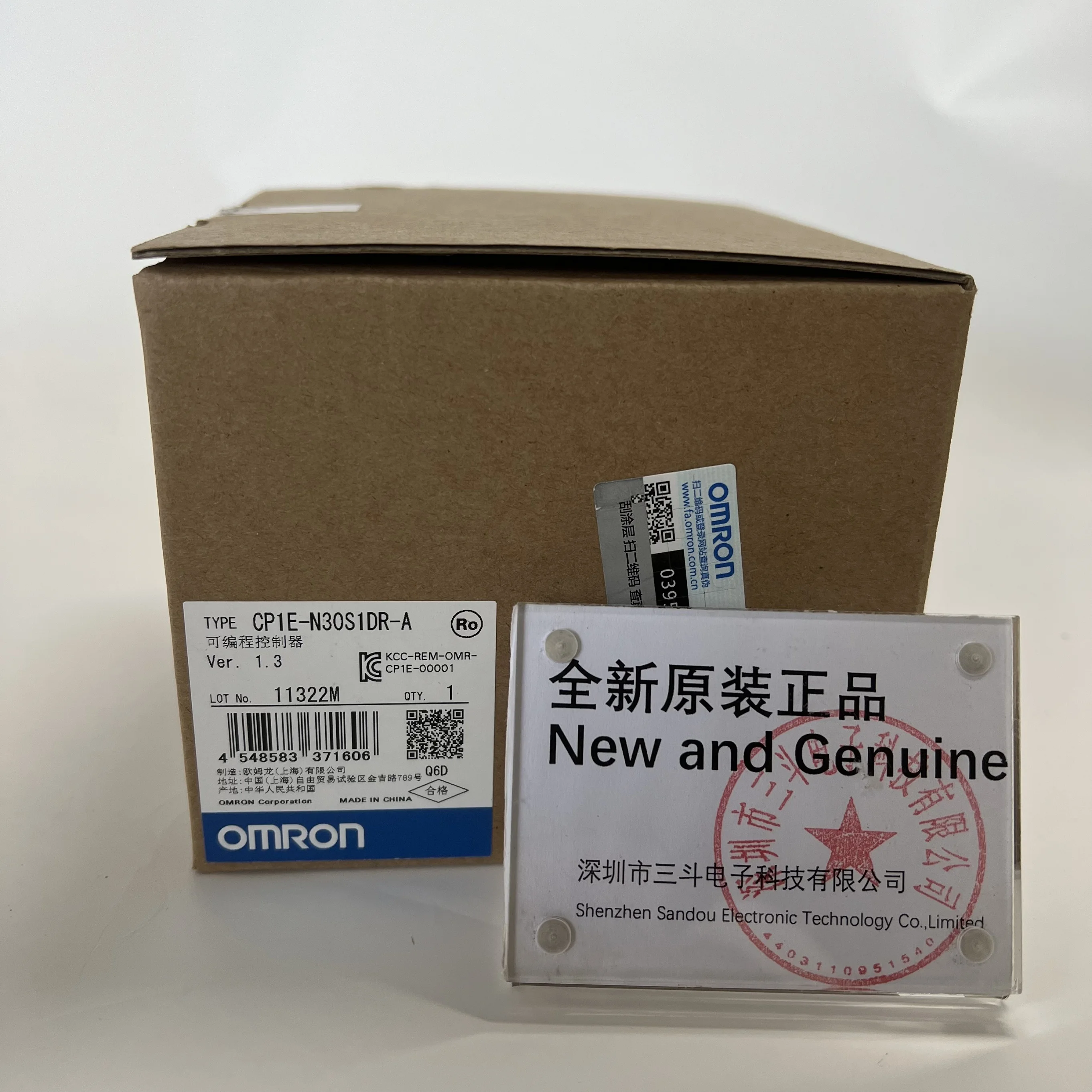 Omron Programmable Controller CP1E-N30S1DR-A