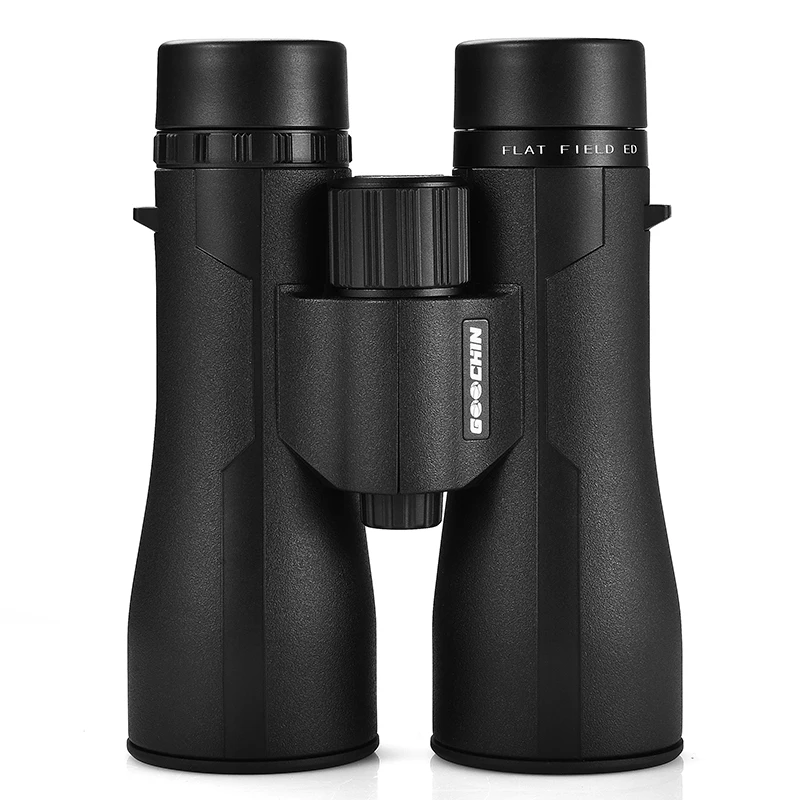 GOOCHIN ED 12x50 Prism Binoculars Glass Dielectric Coated IPX7 Waterproof Image Stabilized P3C Phase Film Telescope 50mm