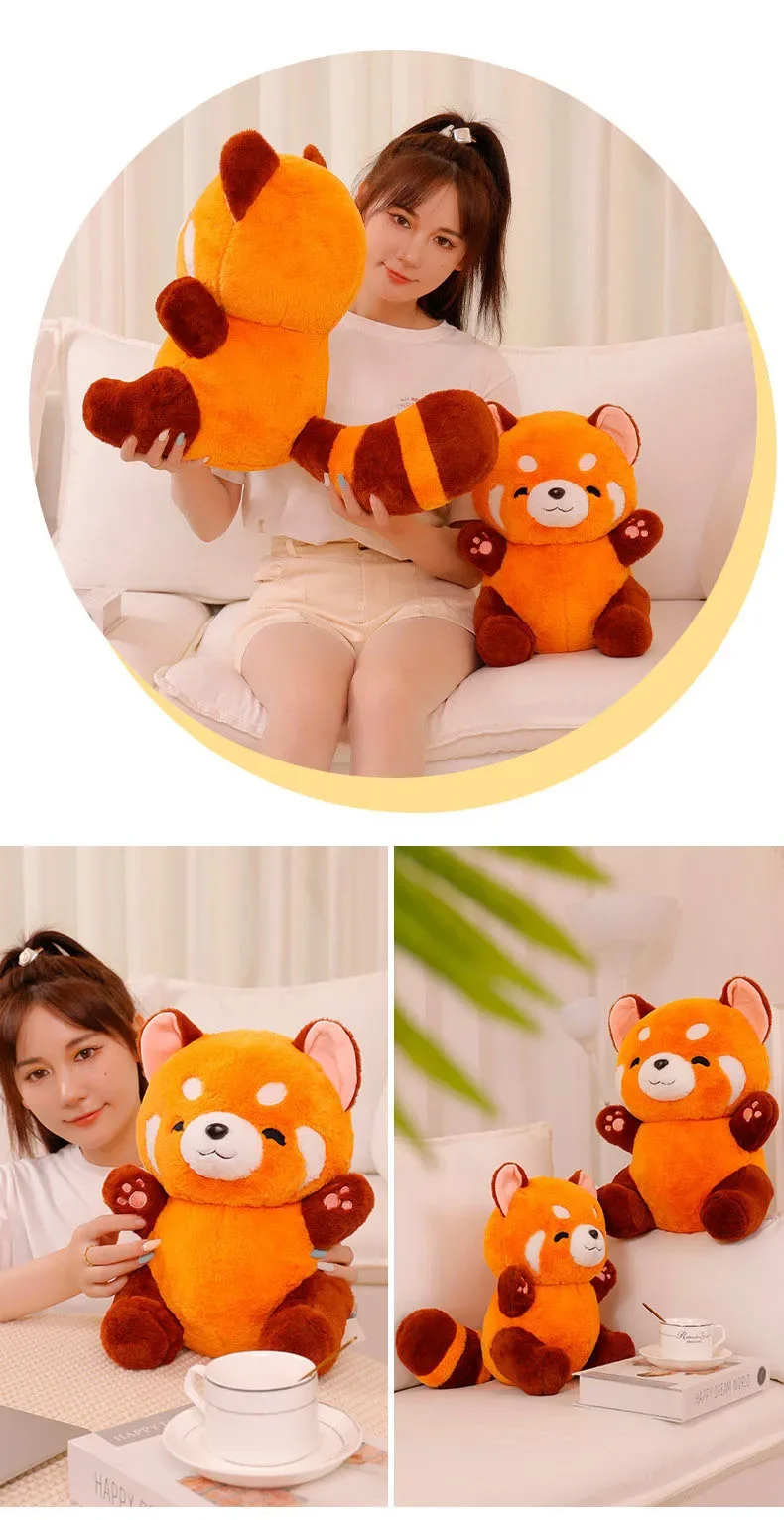 CustomPlushMaker offers wholesale anime plushies, including Kawaii plush toy dolls, raccoon dolls, and red panda plush toys:bear toys ：different  size of plush toys