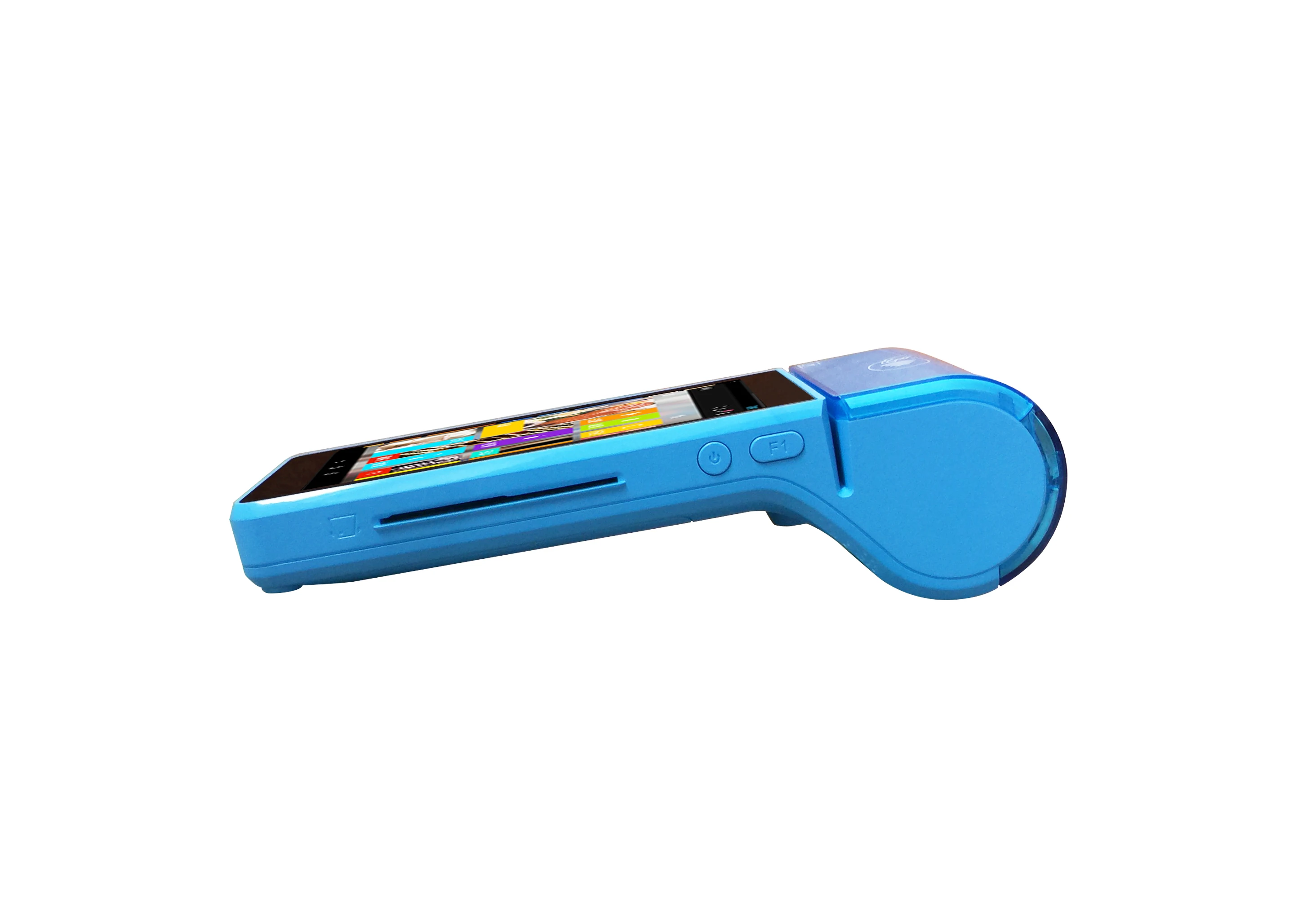 Android System Mobile Pos Payment Machine Portable Touch Screen Smart Pos Device with QR Barcode Scanner